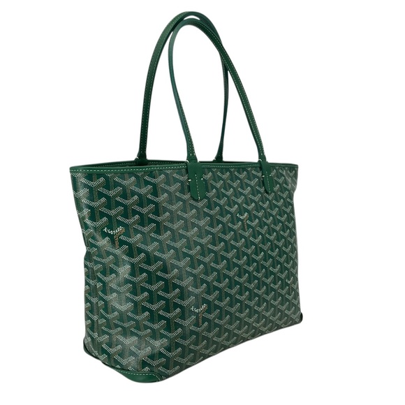 Goyard Handbags - Goyard Goyardine Artois MM Tote Bag – Green